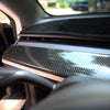 Carbon Fiber Dashboard Panel Trim For Model 3 / Y