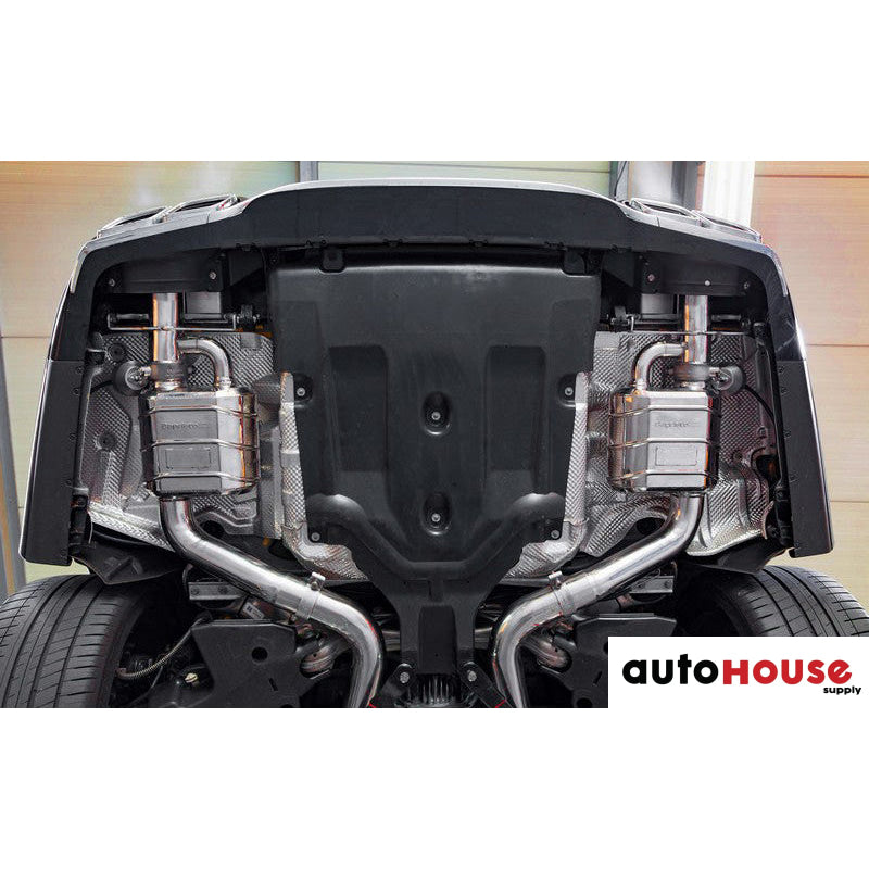 Capristo Exhaust Valved Exhaust with Mid-Pipes (CES3) for Mercedes AMG S500 (W222 Sedan) 2018-2020 Valved Exhaust System