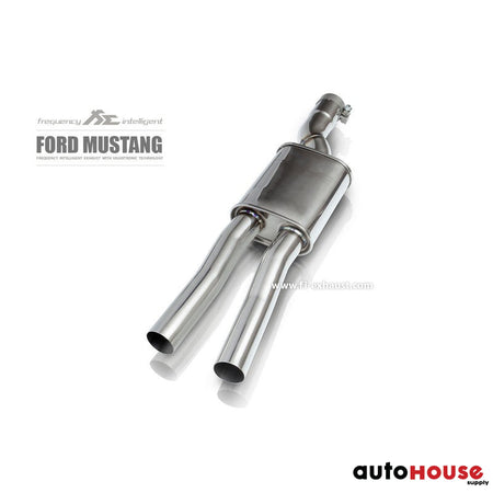 FI Exhaust Valvetronic Cat-back System For Ford Mustang MK6 GT 5.0 | Pre-Facelift | Dual Tips | 2015-2017 Cat Back
