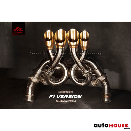 FI Exhaust Valvetronic Cat-Back System For Lamborghini Aventador LP700-4 F1 High Pitch 2011-2015 Cat Back Exhaust System