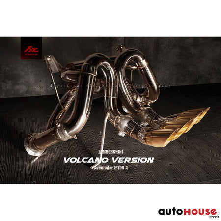 FI Exhaust Valvetronic Cat-Back System For Lamborghini Aventador LP700-4 Volcano 2011-2015 Cat Back Exhaust System