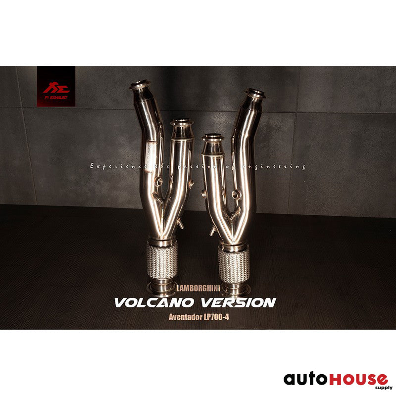 FI Exhaust Valvetronic Cat-Back System For Lamborghini Aventador LP700-4 Volcano 2011-2015 Cat Back Exhaust System