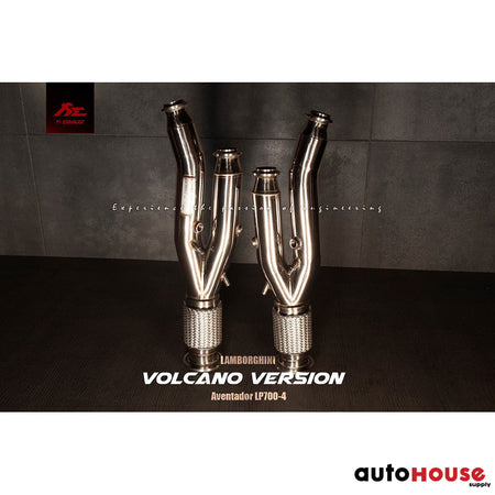 FI Exhaust Valvetronic Cat-Back System For Lamborghini Aventador LP700-4 Volcano 2011-2015 Cat Back Exhaust System