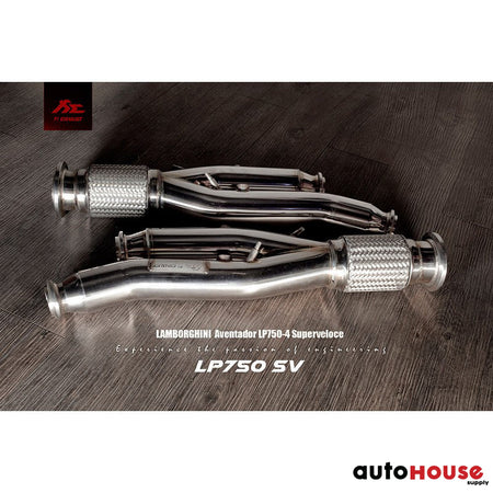 FI Exhaust Valvetronic Cat-Back System For Lamborghini Aventador LP750-4 SV Street King 2015-2017 Cat Back Exhaust