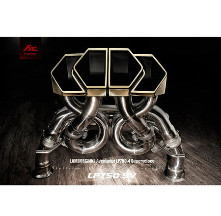 FI Exhaust Valvetronic Cat-Back System For Lamborghini Aventador LP750-4 SV Street King 2015-2017 Cat Back Exhaust