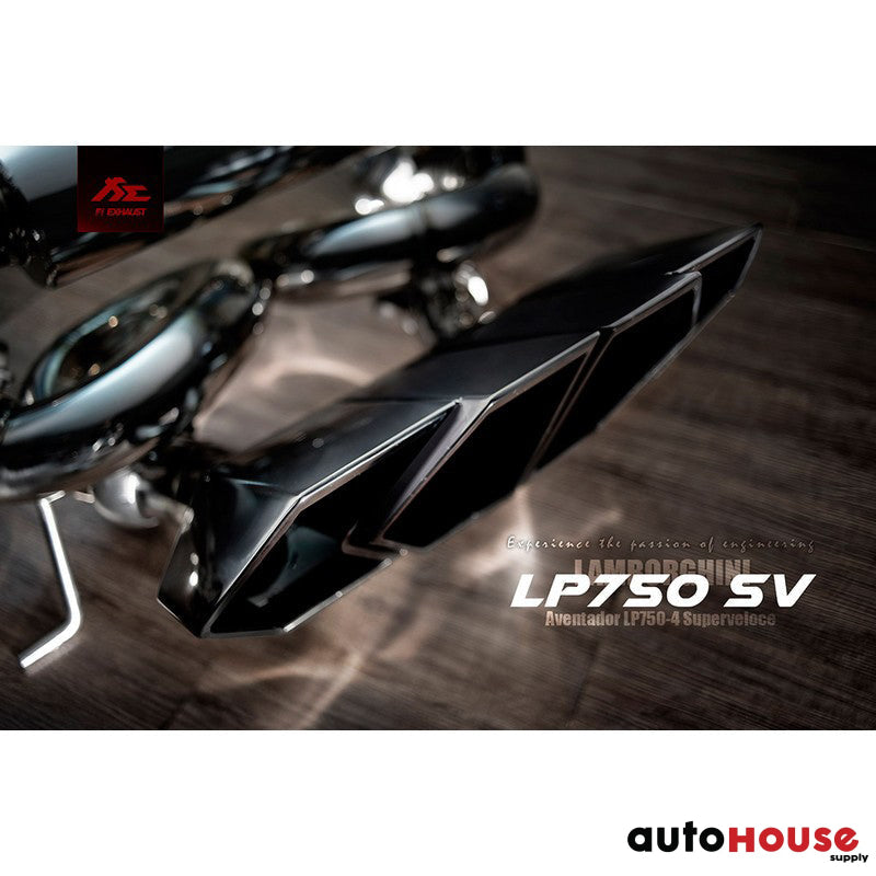 FI Exhaust Valvetronic Cat-Back System For Lamborghini Aventador LP750-4 SV Street King 2015-2017 Cat Back Exhaust