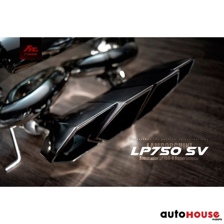 FI Exhaust Valvetronic Cat-Back System For Lamborghini Aventador LP750-4 SV Street King 2015-2017 Cat Back Exhaust