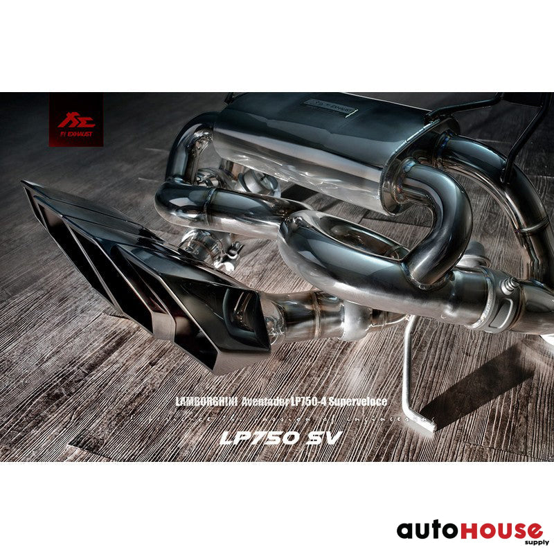 FI Exhaust Valvetronic Cat-Back System For Lamborghini Aventador LP750-4 SV Street King 2015-2017 Cat Back Exhaust
