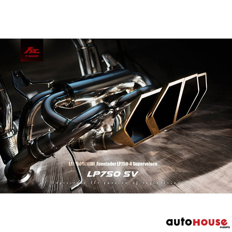 FI Exhaust Valvetronic Cat-Back System For Lamborghini Aventador LP750-4 SV Street King 2015-2017 Cat Back Exhaust