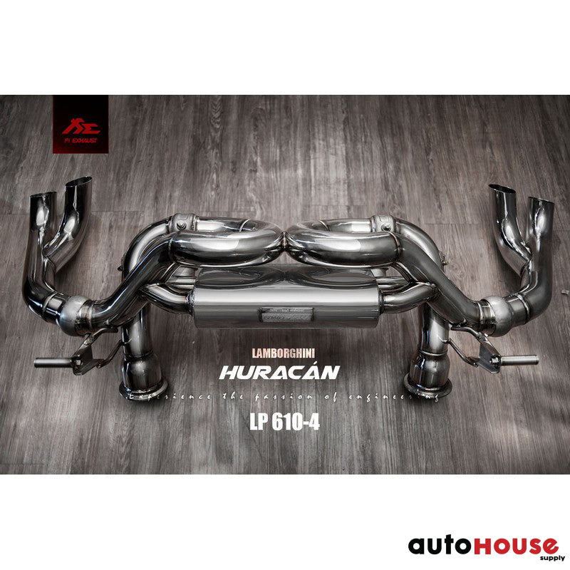 FI Exhaust Valvetronic Cat-Back System For Lamborghini Huracan LP610-4 2014-2021 Cat Back Exhaust System