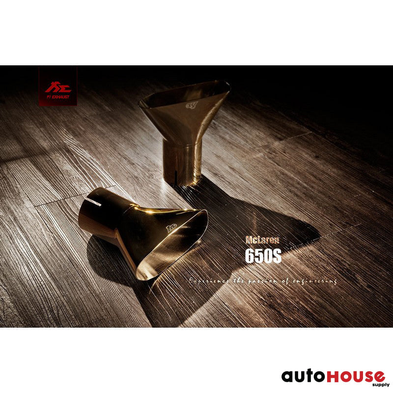 FI Exhaust Valvetronic Cat-Back System For McLaren 650s 2014-2017 Cat Back Exhaust System