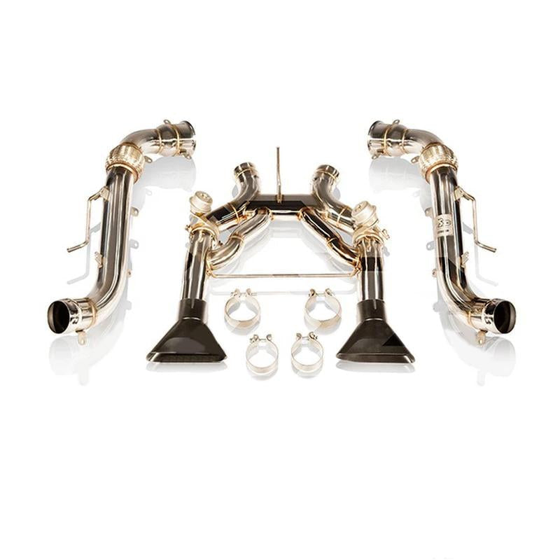 FI Exhaust Valvetronic Cat-Back System For McLaren MP4-12C Coupe / Spider 2012-2014 Cat Back Exhaust System