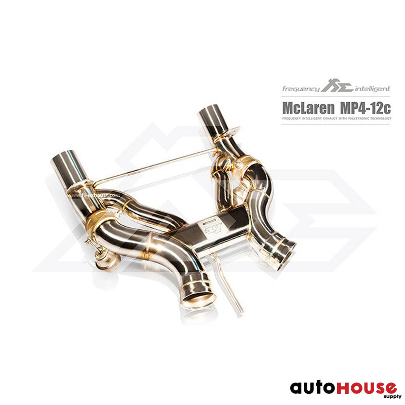FI Exhaust Valvetronic Cat-Back System For McLaren MP4-12C Coupe / Spider 2012-2014 Cat Back Exhaust System