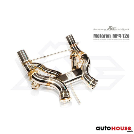FI Exhaust Valvetronic Cat-Back System For McLaren MP4-12C Coupe / Spider 2012-2014 Cat Back Exhaust System