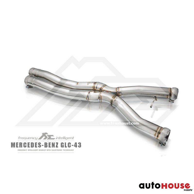 FI Exhaust Valvetronic Cat-Back System For Mercedes-Benz AMG GLC43 2017-2020 Cat Back Exhaust System
