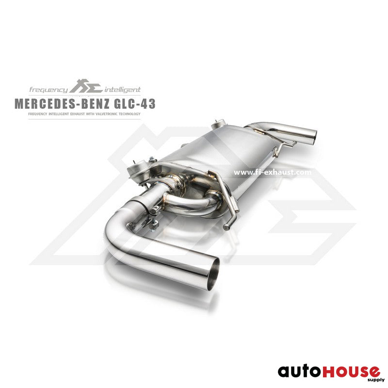 FI Exhaust Valvetronic Cat-Back System For Mercedes-Benz AMG GLC43 2017-2020 Cat Back Exhaust System