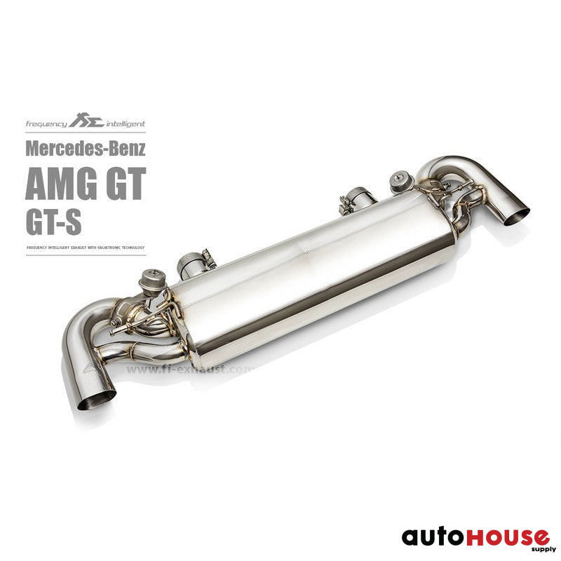 FI Exhaust Valvetronic Cat-Back System For Mercedes-Benz AMG GT GTS 2015-2018 Cat Back Exhaust System