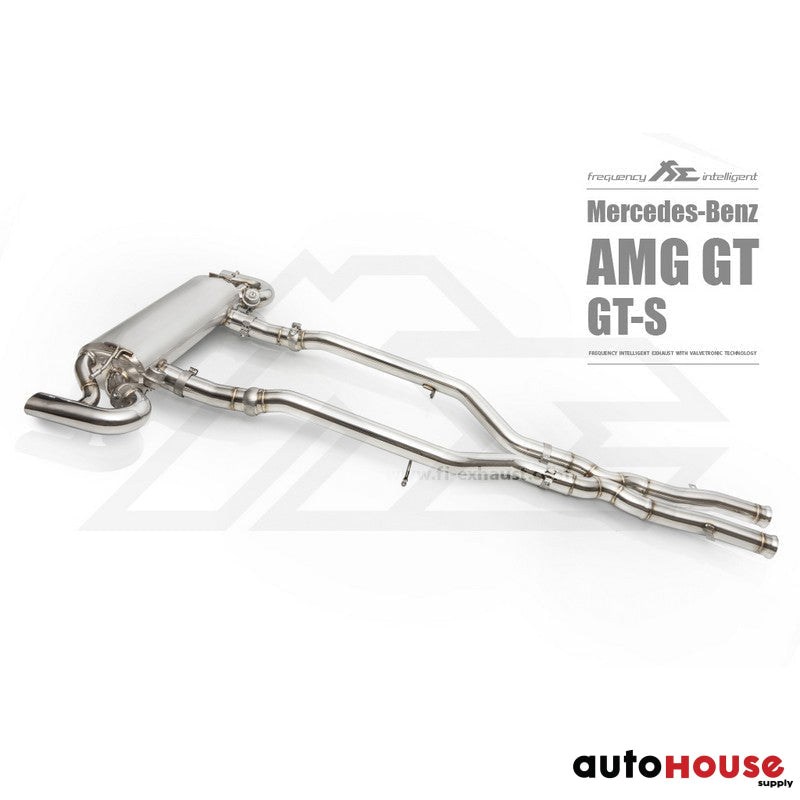 FI Exhaust Valvetronic Cat-Back System For Mercedes-Benz AMG GT GTS 2015-2018 Cat Back Exhaust System