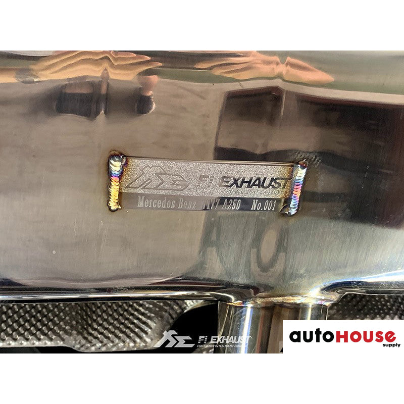 FI Exhaust Valvetronic Cat-Back System For Mercedes-Benz W177 A250 2019-2021 Cat Back Exhaust System