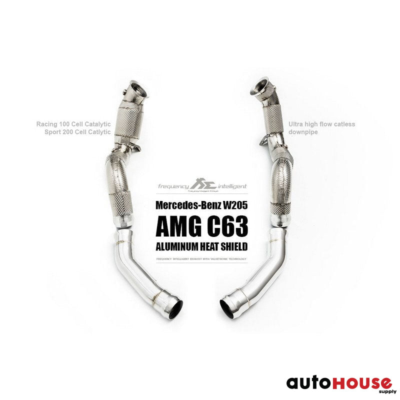 FI Exhaust Valvetronic Cat-Back System For Mercedes-Benz W205 AMG C63 2014-2018 Cat Back Exhaust System