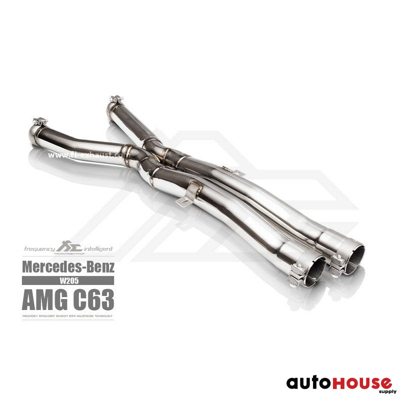 FI Exhaust Valvetronic Cat-Back System For Mercedes-Benz W205 AMG C63 2014-2018 Cat Back Exhaust System