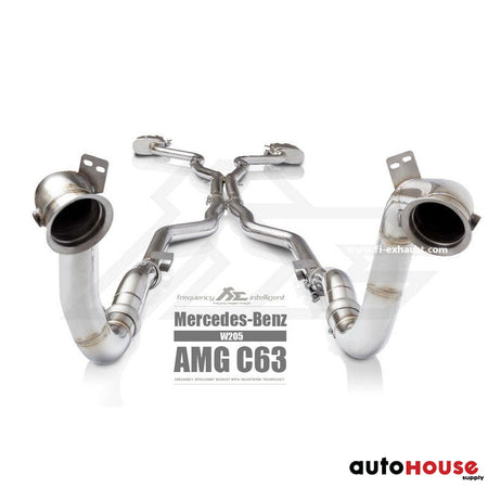 FI Exhaust Valvetronic Cat-Back System For Mercedes-Benz W205 AMG C63 2014-2018 Cat Back Exhaust System