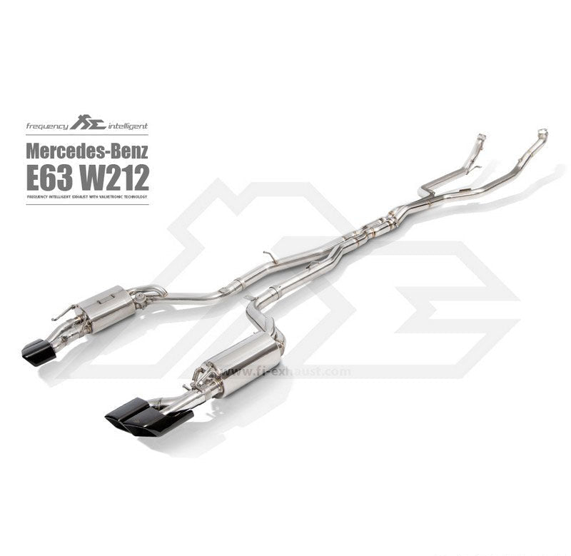 FI Exhaust Valvetronic Cat-Back System For Mercedes-Benz W212 E63 M157 2011-2016 Cat Back Exhaust System