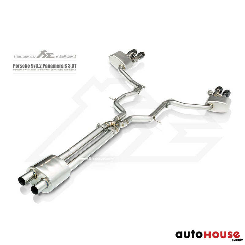 FI Exhaust Valvetronic Cat-Back System For Porsche 970.2 Panamera S 3.0T (Longer version) 2014-2016 Cat Back Exhaust