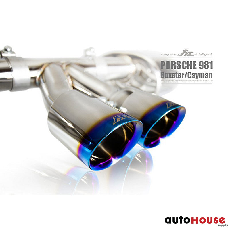 FI Exhaust Valvetronic Cat-Back System For Porsche 981 Boxster / Cayman 2012-2016 Cat Back Exhaust System