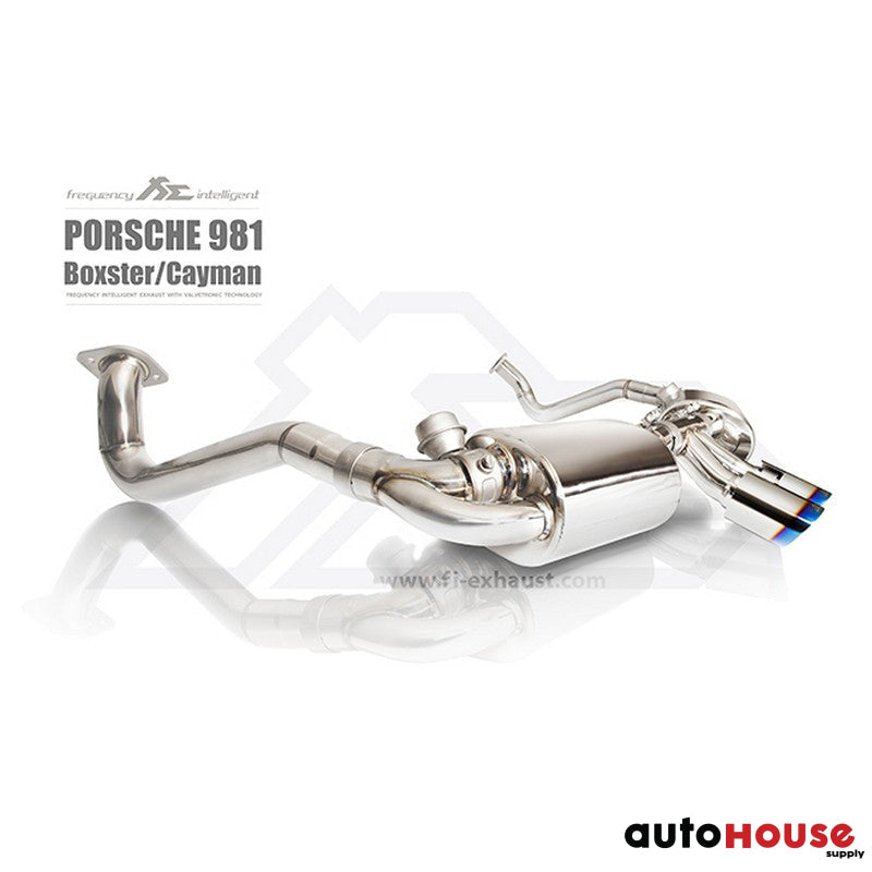 FI Exhaust Valvetronic Cat-Back System For Porsche 981 Boxster / Cayman 2012-2016 Cat Back Exhaust System