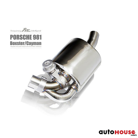 FI Exhaust Valvetronic Cat-Back System For Porsche 981 Boxster / Cayman 2012-2016 Cat Back Exhaust System