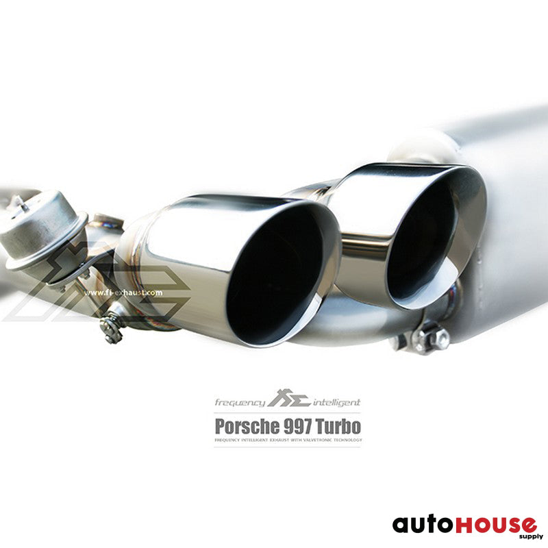 FI Exhaust Valvetronic Cat-Back System For Porsche 997.1 Turbo 2005-2009 Cat Back Exhaust System