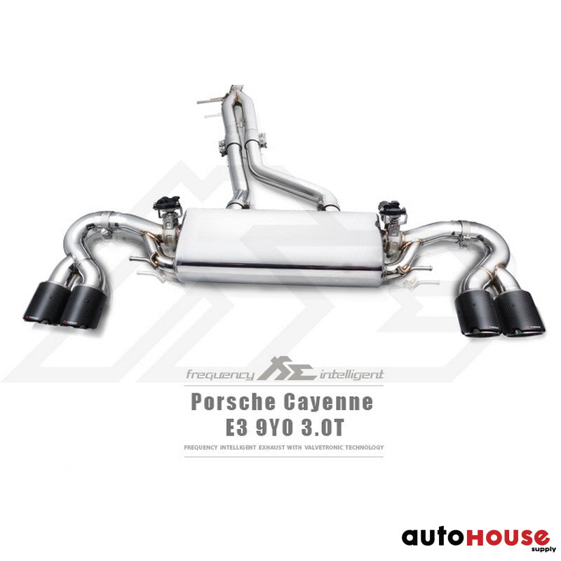 FI Exhaust Valvetronic Cat-Back System For Porsche 9Y0 Cayenne 3.0T 2018-2021 Cat Back Exhaust System