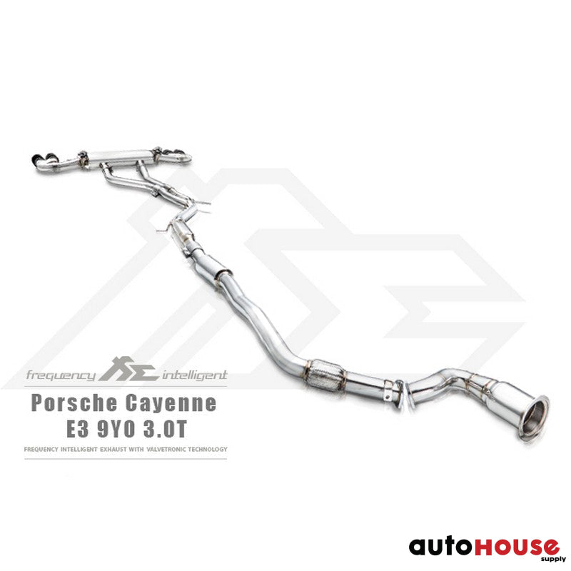 FI Exhaust Valvetronic Cat-Back System For Porsche 9Y0 Cayenne 3.0T 2018-2021 Cat Back Exhaust System