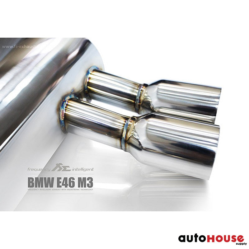 FI Exhaust Valvetronic Muffler For BMW E46 M3 | 3.2L S54 | 2001-2006 Muffler