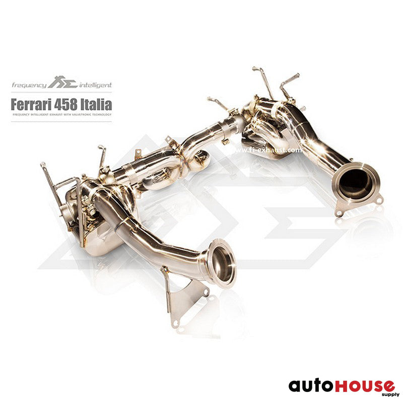 FI Exhaust Valvetronic Muffler For Ferrari 458 Italia Sypder F1 Version Muffler