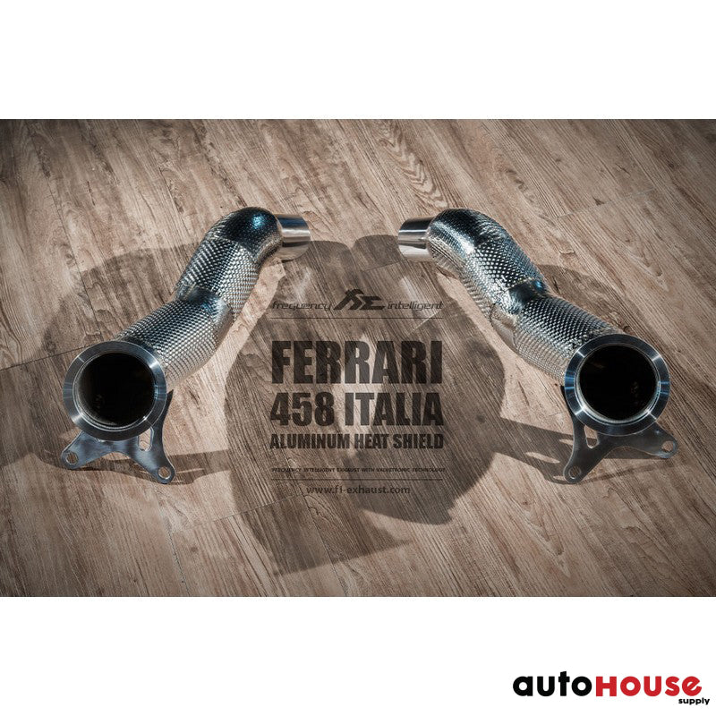 FI Exhaust Valvetronic Muffler For Ferrari 458 Italia Sypder F1 Version Muffler