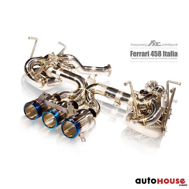 FI Exhaust Valvetronic Muffler For Ferrari 458 Italia Sypder F1 Version Muffler