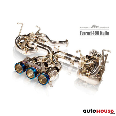 FI Exhaust Valvetronic Muffler For Ferrari 458 Italia Sypder F1 Version Muffler